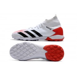 Adidas Predator Mutator 20.3 TF High White Red Black Football Boots