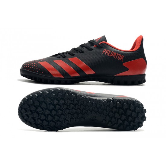 Adidas Predator Mutator 20.4 TF Low Black Red Football Boots
