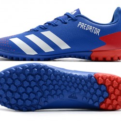 Adidas Predator Mutator 20.4 TF Low Blue White Red Football Boots