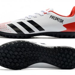 Adidas Predator Mutator 20.4 TF Low White Black Red Football Boots
