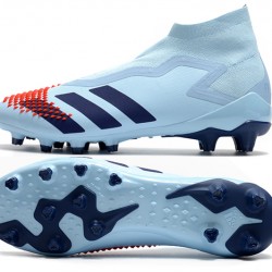 Adidas Predator Mutator 20 AG High Ltblue Black Red Football Boots