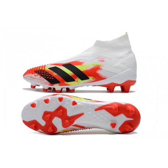 Adidas Predator Mutator 20 AG High White Black Red Green Football Boots