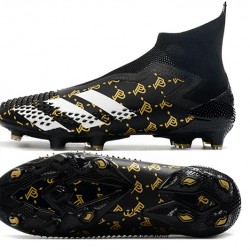 Adidas Predator Mutator 20 FG High Black White Gold Football Boots