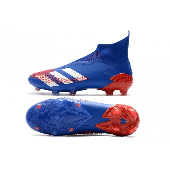 Adidas Predator Mutator 20 FG High Blue White Red Football Boots