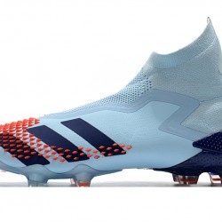 Adidas Predator Mutator 20 FG High Ltblue Black Orange Football Boots