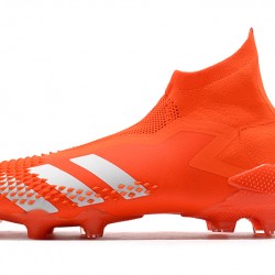 Adidas Predator Mutator 20 FG High Orange Silver Football Boots