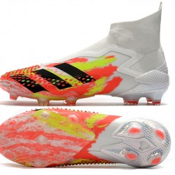 Adidas Predator Mutator 20 FG High White Orange Black Football Boots