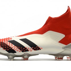 Adidas Predator Mutator 20 FG High Win-Red Beige Black Football Boots