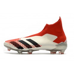 Adidas Predator Mutator 20 FG High Win-Red Beige Black Football Boots