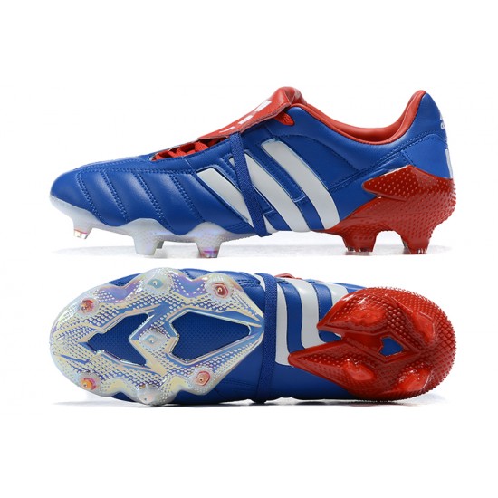 Adidas Predator Mutator 20 FG Low Blue White Red Football Boots