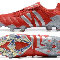 Adidas Predator Mutator 20 FG Low Red Silver Football Boots