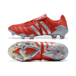 Adidas Predator Mutator 20 FG Low Red Silver Football Boots