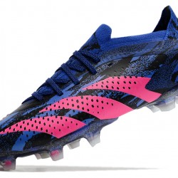 Adidas Predator Accuracy Paul Pogba .1 FG Blue Pink Black Football Boots 