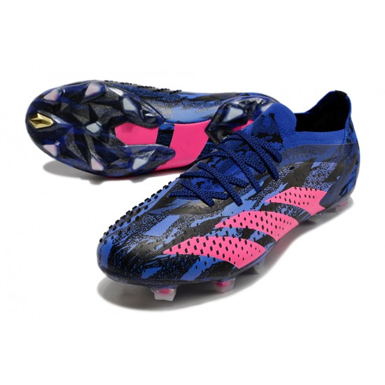 Adidas Predator Accuracy Paul Pogba .1 FG Blue Pink Black Football Boots