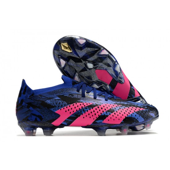 Adidas Predator Accuracy Paul Pogba .1 FG Blue Pink Black Football Boots