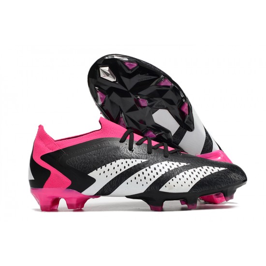 Adidas Predator Accuracy Paul Pogba .1 FG White Peach Black Football Boots