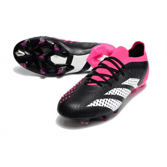 Adidas Predator Accuracy Paul Pogba .1 FG White Peach Black Football Boots