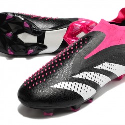 Adidas Predator Accuracy Paul Pogba .1 High FG White Black Peach Football Boots 