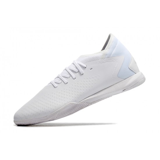 Adidas Predator Accuracy Paul Pogba .3 Low TF White Beige Football Boots