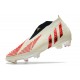Adidas Predator Edge High FG Beige Red Black Football Boots