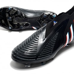 Adidas Predator Edge High FG Black White Football Boots 