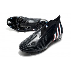 Adidas Predator Edge High FG Black White Football Boots 
