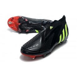 Adidas Predator Edge High FG Green Black Red Football Boots 