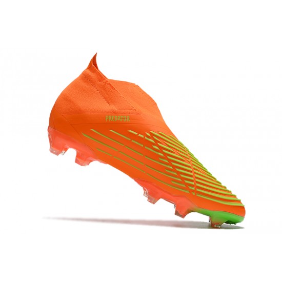 Adidas Predator Edge High FG Orange Green Football Boots