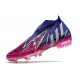 Adidas Predator Edge High FG Peach Blue Silver Football Boots