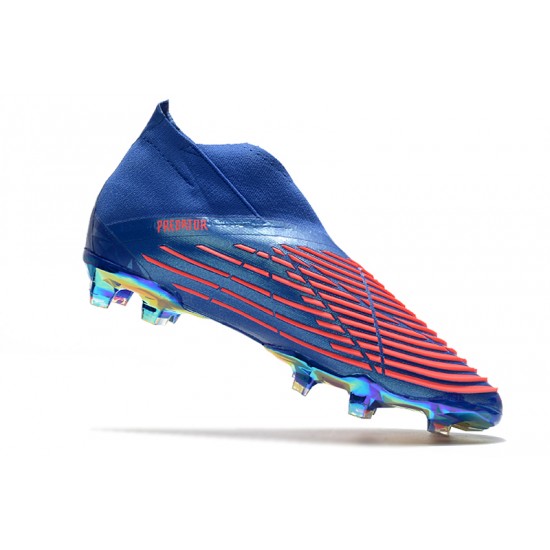 Adidas Predator Edge High FG Pink Blue Football Boots