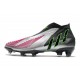 Adidas Predator Edge High FG Silver Black Win Red Football Boots