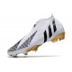 Adidas Predator Edge High FG White Black Gold Football Boots