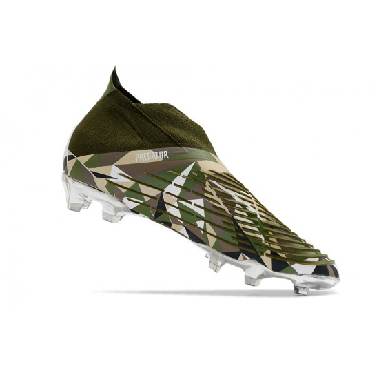 Adidas Predator FIFA World Cup Qatar 2022 Edge ArmyGreen Black Football Boots