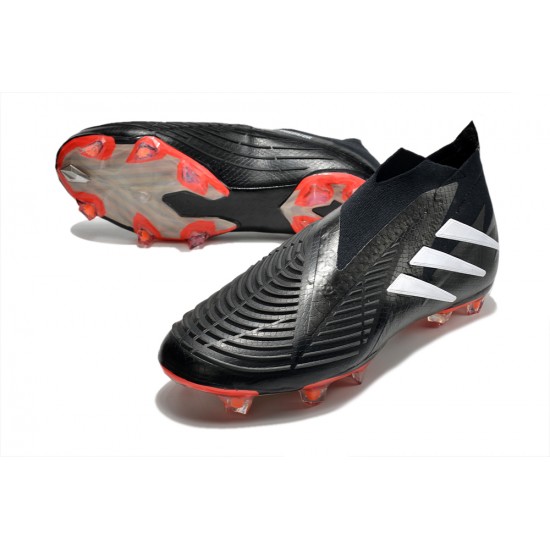 Adidas Predator FIFA World Cup Qatar 2022 Edge Black White Orange Football Boots