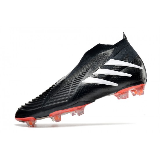 Adidas Predator FIFA World Cup Qatar 2022 Edge Black White Orange Football Boots