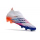 Adidas Predator FIFA World Cup Qatar 2022 Edge High FG White Orange Blue Football Boots