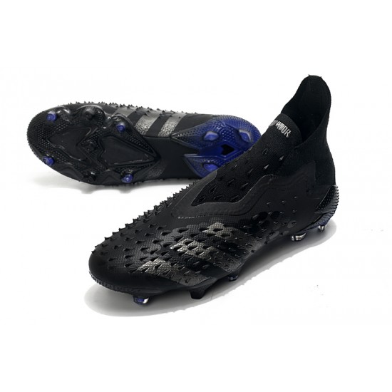 Adidas Predator Freak .1 High FG All Black Football Boots