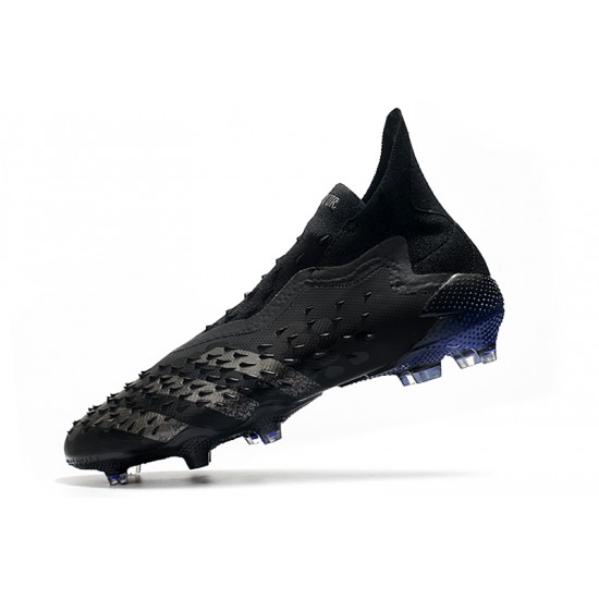 Adidas Predator Freak .1 High FG All Black Football Boots