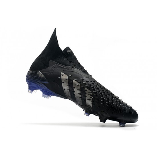Adidas Predator Freak .1 High FG All Black Football Boots