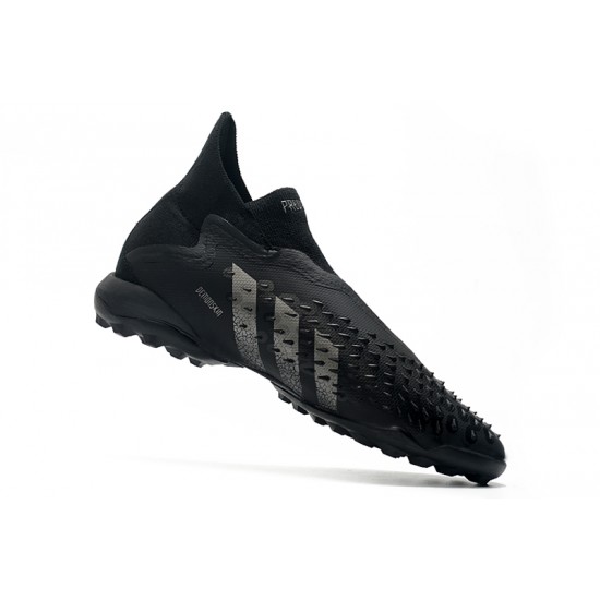 Adidas Predator Freak .1 High TF All Black Football Boots