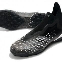 Adidas Predator Freak .1 High TF Black White Football Boots 