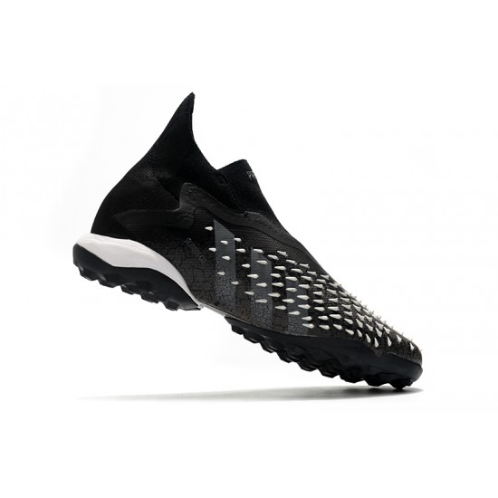 Adidas Predator Freak .1 High TF Black White Football Boots