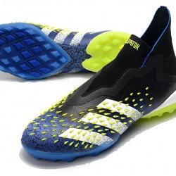 Adidas Predator Freak .1 High TF Blue Black Green Football Boots 