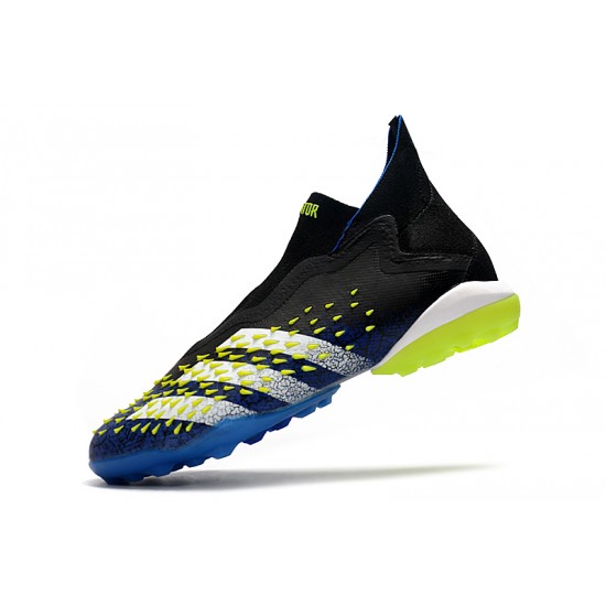 Adidas Predator Freak .1 High TF Blue Black Green Football Boots