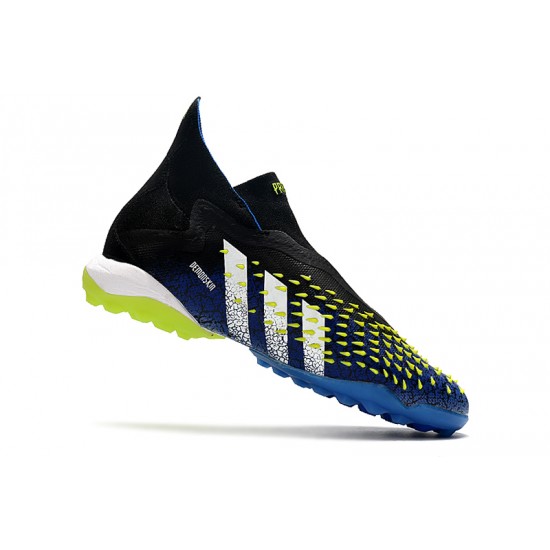 Adidas Predator Freak .1 High TF Blue Black Green Football Boots