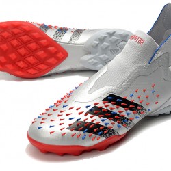 Adidas Predator Freak .1 High TF Grey Orange Black Football Boots 