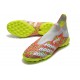 Adidas Predator Freak .1 High TF Silver Yellow Orange Football Boots