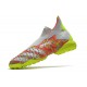 Adidas Predator Freak .1 High TF Silver Yellow Orange Football Boots