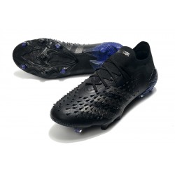 Adidas Predator Freak .1 Low FG Black Football Boots 