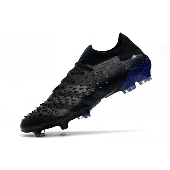 Adidas Predator Freak .1 Low FG Black Football Boots